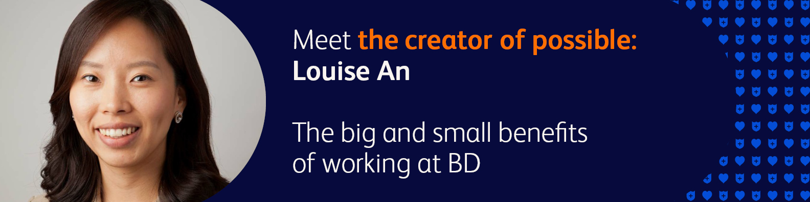 Louise An, Associate Director of Global Marketing at BD